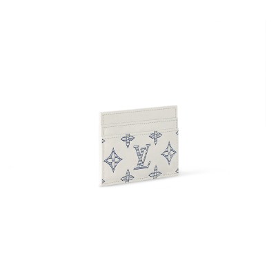 LOUIS VUITTON MASTER DOUBLE CARD HOLDER WHITE M83699 (11*7*1.5cm)
